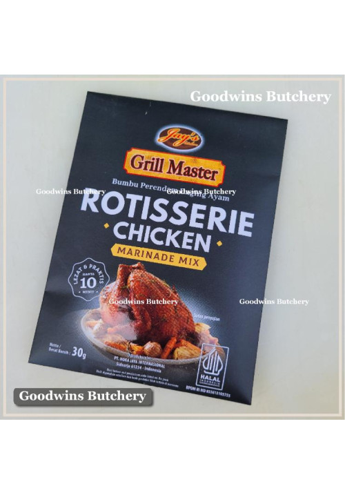 Bumbu seasoning Jay's grill master marinade mix CHICKEN ROTISSERIE Jays 30g